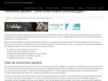 Détails : Votre couple s'essouffle, que diriez vous d'une rencontre adultere 